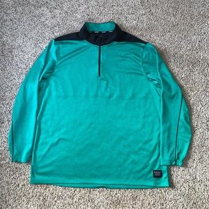 Men's Nike Golf Green Half Zip Top - 2XL